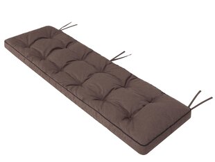 Подушка на скамейку Etna Ekolen 180x50 см, коричневая цена и информация | Подушки, наволочки, чехлы | hansapost.ee