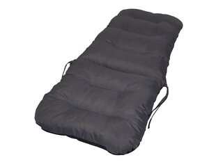 Подушка для стула Hobbygarden Basia 48см, темно-серая цена и информация | Подушки, наволочки, чехлы | hansapost.ee