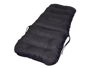 Подушка на стул Hobbygarden Basia 48см, черная цена и информация | Подушки, наволочки, чехлы | hansapost.ee