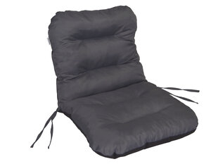Подушка для стула Hobbygarden Natalia 48см, темно-серая цена и информация | Подушки, наволочки, чехлы | hansapost.ee