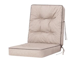 Подушка для стула Hobbygarden Venus 60см, бежевая цена и информация | Подушки, наволочки, чехлы | hansapost.ee
