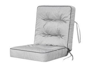 Подушка для стула Hobbygarden Venus 60см, светло-серая цена и информация | Подушки, наволочки, чехлы | hansapost.ee