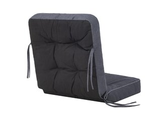 Подушка для стула Hobbygarden Venus 60см, темно-серая цена и информация | Подушки, наволочки, чехлы | hansapost.ee