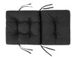 3 padja komplekt kiigele Hobbygarden Venus 150 cm, must hind ja info | Toolipadjad ja toolikatted | hansapost.ee
