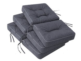 Набор из 3 подушек для качелей Hobbygarden Venus 150 см, темно-серый цена и информация | Подушки, наволочки, чехлы | hansapost.ee
