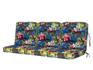 Набор из 3 подушек для качелей Hobbygarden Venus 180 см, разноцветный цена и информация | Подушки, наволочки, чехлы | hansapost.ee