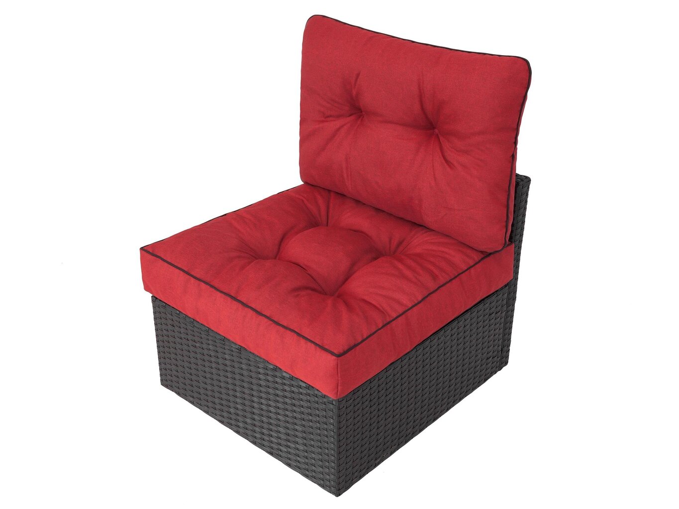 Patjade komplekt toolile Emma Tech 70 cm, punane hind ja info | Toolipadjad ja toolikatted | hansapost.ee
