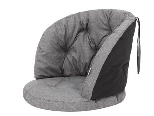 Подушка для кресла Hobbygarden Amanda Prestige 50x50 см, темно-серая цена и информация | Подушки, наволочки, чехлы | hansapost.ee