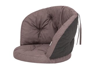 Подушка для кресла Hobbygarden Amanda Prestige 50x50 см, коричневая цена и информация | Подушки, наволочки, чехлы | hansapost.ee