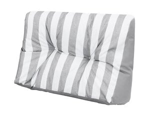 Опорная подушка для поддона Hobbygarden Leo 60x40см, темно-серая/белая цена и информация | Подушки, наволочки, чехлы | hansapost.ee