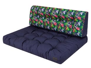 Набор из 2 подушек для поддона Hobbygarden Leo, синий цена и информация | Подушки, наволочки, чехлы | hansapost.ee