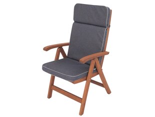 Подушка для стула Hobbygarden Eliza, темно-серая цена и информация | Подушки, наволочки, чехлы | hansapost.ee
