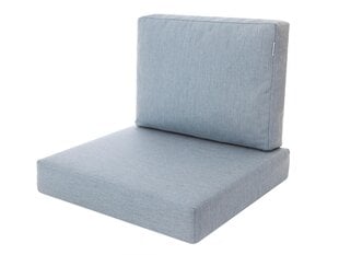 Комплект подушек для стульев HobbyGarden Mia Tech, светло-синий цена и информация | Подушки, наволочки, чехлы | hansapost.ee