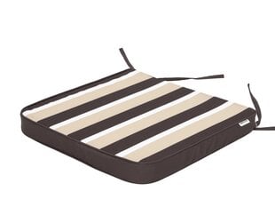 Подушка для стула HobbyGarden Masza, коричневая/песочного цвета цена и информация | Подушки, наволочки, чехлы | hansapost.ee