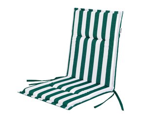 Подушка для стула Hobbygarden Miami, зеленая/белая цена и информация | Подушки, наволочки, чехлы | hansapost.ee