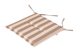 Комплект подушек для садовой мебели Hobbygarden Frog, 1 шт, коричневый/бежевый цена и информация | Подушки, наволочки, чехлы | hansapost.ee