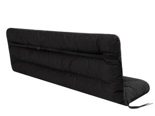 Подушка для качелей Hobbygarden Ania 150см, черная цена и информация | Подушки, наволочки, чехлы | hansapost.ee