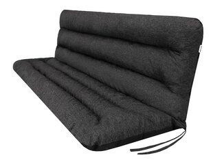 Подушка для качелей Hobbygarden Ania 150см, черная цена и информация | Подушки, наволочки, чехлы | hansapost.ee