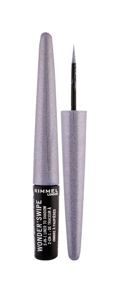 Silmalainer Rimmel London Wonder Swipe 2in1 1,7 ml hind ja info | Lauvärvid, ripsmetušid ja silmapliiatsid | hansapost.ee