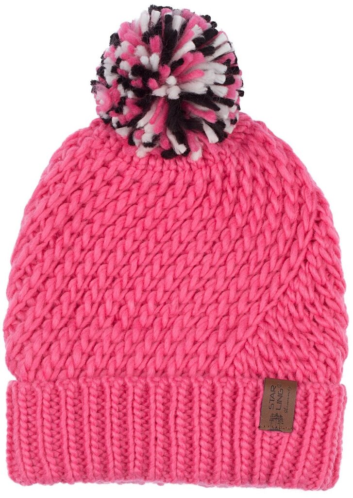 Tüdrukute müts Starling Belle, pink hind ja info | Talveriided lastele | hansapost.ee