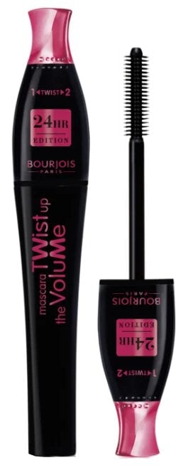 Ripsmetušš Bourjois Twist Up The Volume 8 ml, Black цена и информация | Lauvärvid, ripsmetušid ja silmapliiatsid | hansapost.ee