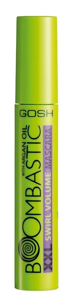 GOSH Boombastic Swirl Mascara ripsmetušš 13 ml, 002 Carbon Black hind ja info | Lauvärvid, ripsmetušid ja silmapliiatsid | hansapost.ee