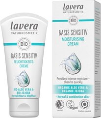 Niisutav kreem Lavera Basis Sensitive 50 ml hind ja info | Lavera Parfüümid, lõhnad ja kosmeetika | hansapost.ee