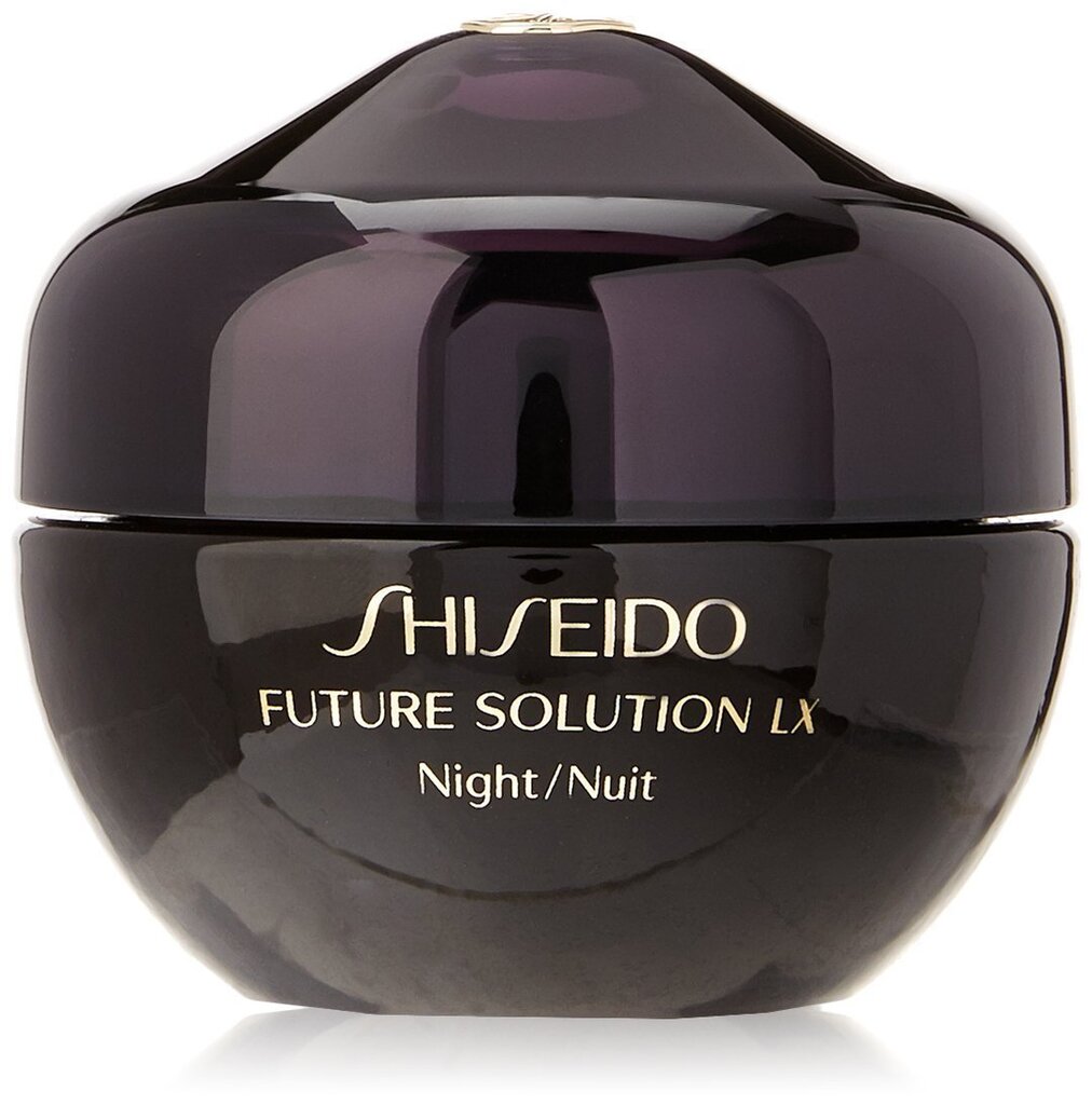 Kortsudevastane öökreem Shiseido Future Solution LX 50 ml цена и информация | Näokreemid | hansapost.ee