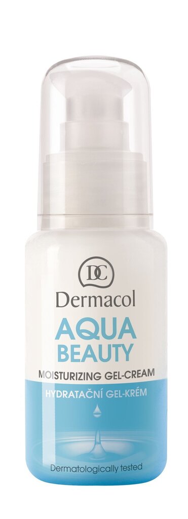 Niisutav kreem-geel Dermacol Aqua Beauty 50 ml цена и информация | Näokreemid | hansapost.ee