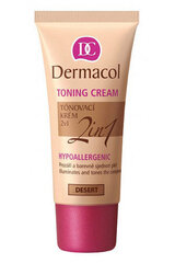 Dermacol Toning Cream 2in1 niisutav näokreem ja meigipõhi 50 ml цена и информация | Кремы для лица | hansapost.ee