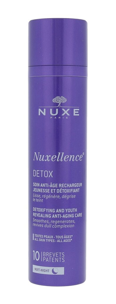 Öine näokreem Nuxe Nuxellence Detox 50 ml цена и информация | Näokreemid | hansapost.ee