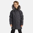 Зимняя куртка Huppa для мальчиков David, темно-серая, 12270020-00018