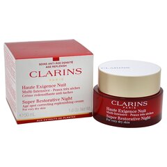 Öökreem Clarins Super Restorative 50 ml hind ja info | Näokreemid | hansapost.ee