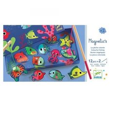 Магнитная игра Цветная рыбалка Djeco, DJ01653 цена и информация | Djeco Товары для детей и младенцев | hansapost.ee