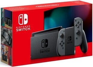 Nintendo Switch V2, 32GB, Серый (2019) цена и информация | Игровые приставки | hansapost.ee