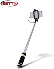 Selfie Stick Setty Mini 3,5 mm helipistiku nupuga hind ja info | Selfie pulgad | hansapost.ee