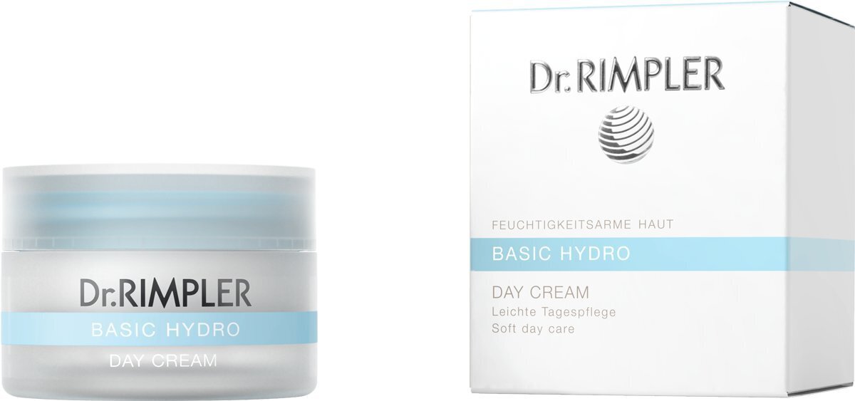 Päevakreem elastiiniga Dr.Rimpler Basic Hydro 50 ml цена и информация | Näokreemid | hansapost.ee