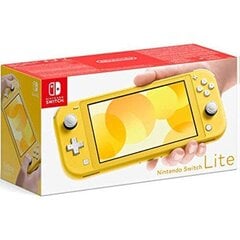 Nintendo Switch Lite, 32 ГБ, желтого цвета цена и информация | Игровые пульты | hansapost.ee