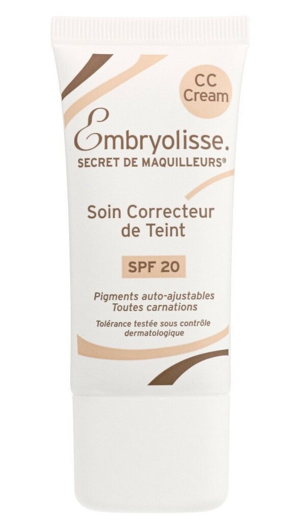 CC-kreem Embryolisse Secret De Maquilleurs Complexion Correcting Care SPF 20 30 ml hind ja info | Näokreemid | hansapost.ee