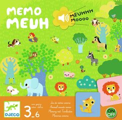 Mäng - Memo Meuh, Djeco DJ08482 hind ja info | Djeco Laste mänguasjad alates 3.a | hansapost.ee