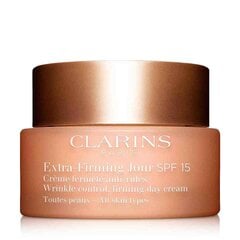 Pinguldav näokreem Clarins Extra Firming Day SPF15 50 ml hind ja info | Näokreemid | hansapost.ee