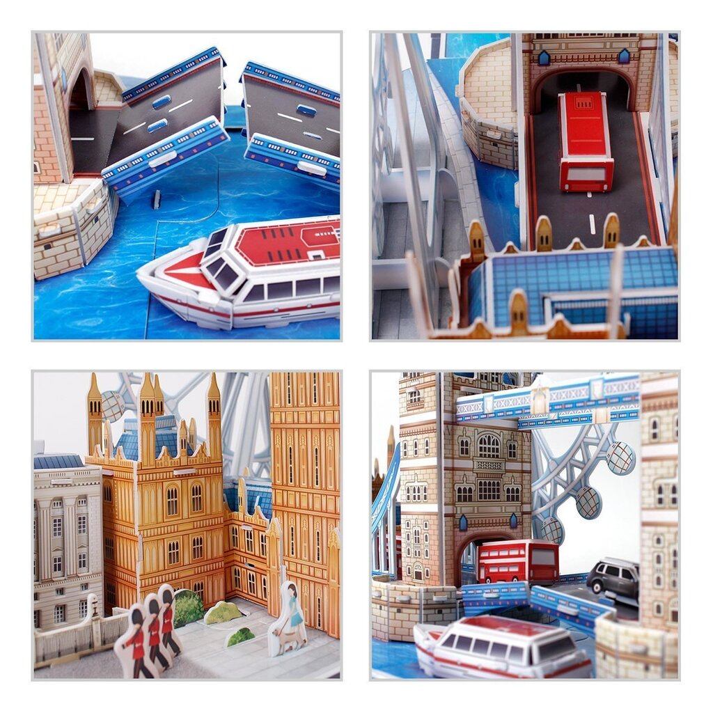 3D pusle Cubic Fun London, 107-osaline hind ja info | Pusled lastele ja täiskasvanutele | hansapost.ee