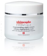 Taastav öökreem Skincode Essentials 50 ml hind ja info | Näokreemid | hansapost.ee