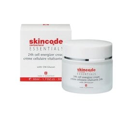 Niisutav näokreem kuivale nahale Skincode Essentials 24h Cell Energizer 50 ml hind ja info | Näokreemid | hansapost.ee