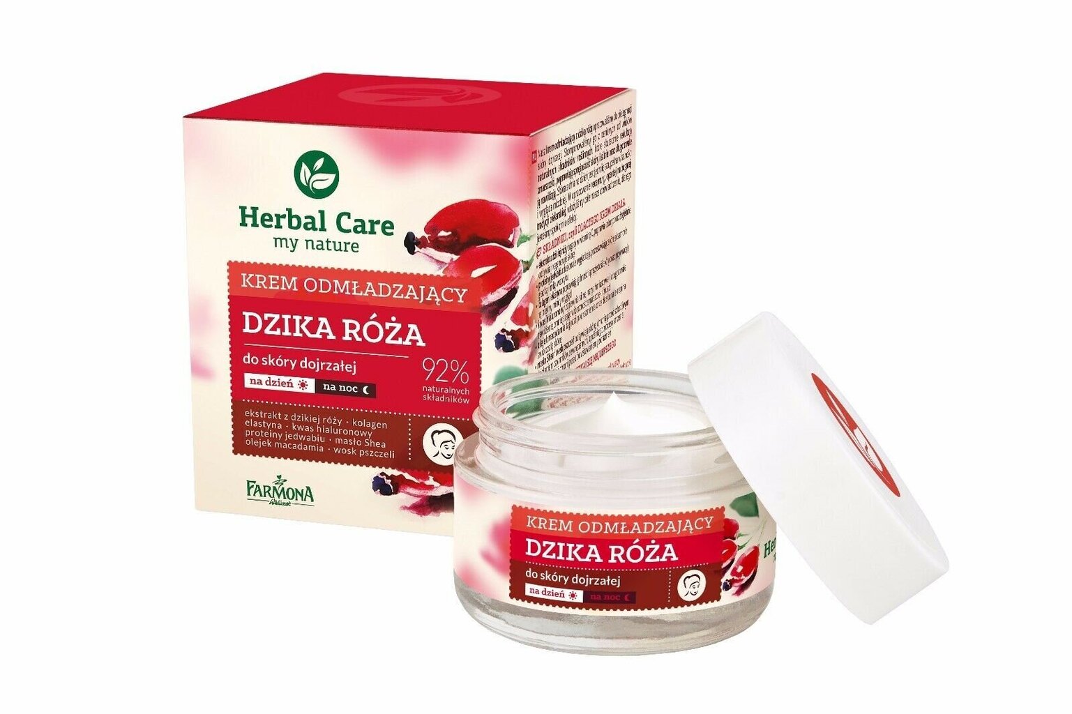 Noorendav päeva- ja öökreem Farmona Herbal Care Wild Rose 50 ml цена и информация | Näokreemid | hansapost.ee