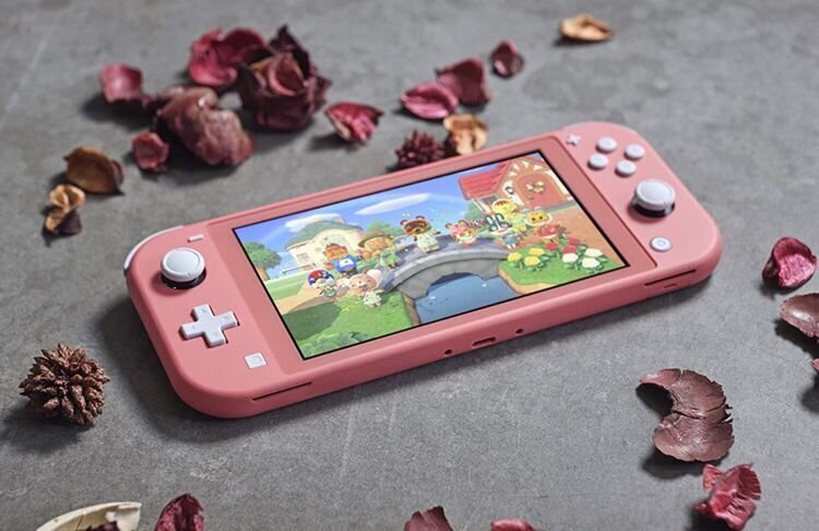 Nintendo Switch Lite (Coral) Animal Crossing hind ja info | Mängukonsoolid | hansapost.ee