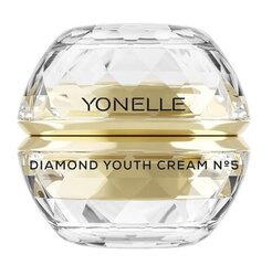Крем для лица с алмазной пылью Yonelle Diamond Youth Cream No5, 50 мл цена и информация | Кремы для лица | hansapost.ee