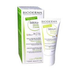 Крем для лица для комбинированной и жирной кожи Bioderma Sebium Global Cover 30 мл цена и информация | Кремы для лица | hansapost.ee