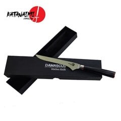 Японский нож из дамасской стали Katanaimi Gokujo, 15 см цена и информация | Ножи и аксессуары для них | hansapost.ee
