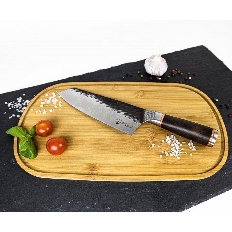 Sepistatud Serbia Santoku nuga 18 cm BARBARIAN By KATANAIMI hind ja info | Kööginoad ja teritajad | hansapost.ee